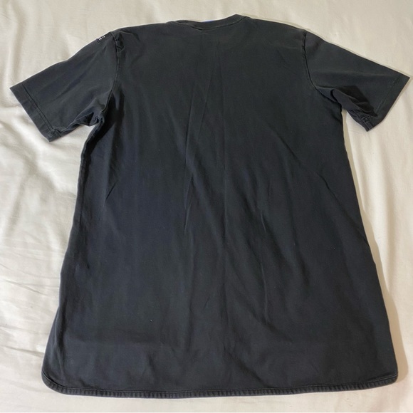 Adidas Equipment Logo Tee Black Size 105 US Large Round Hem - Picture 8 of 9
